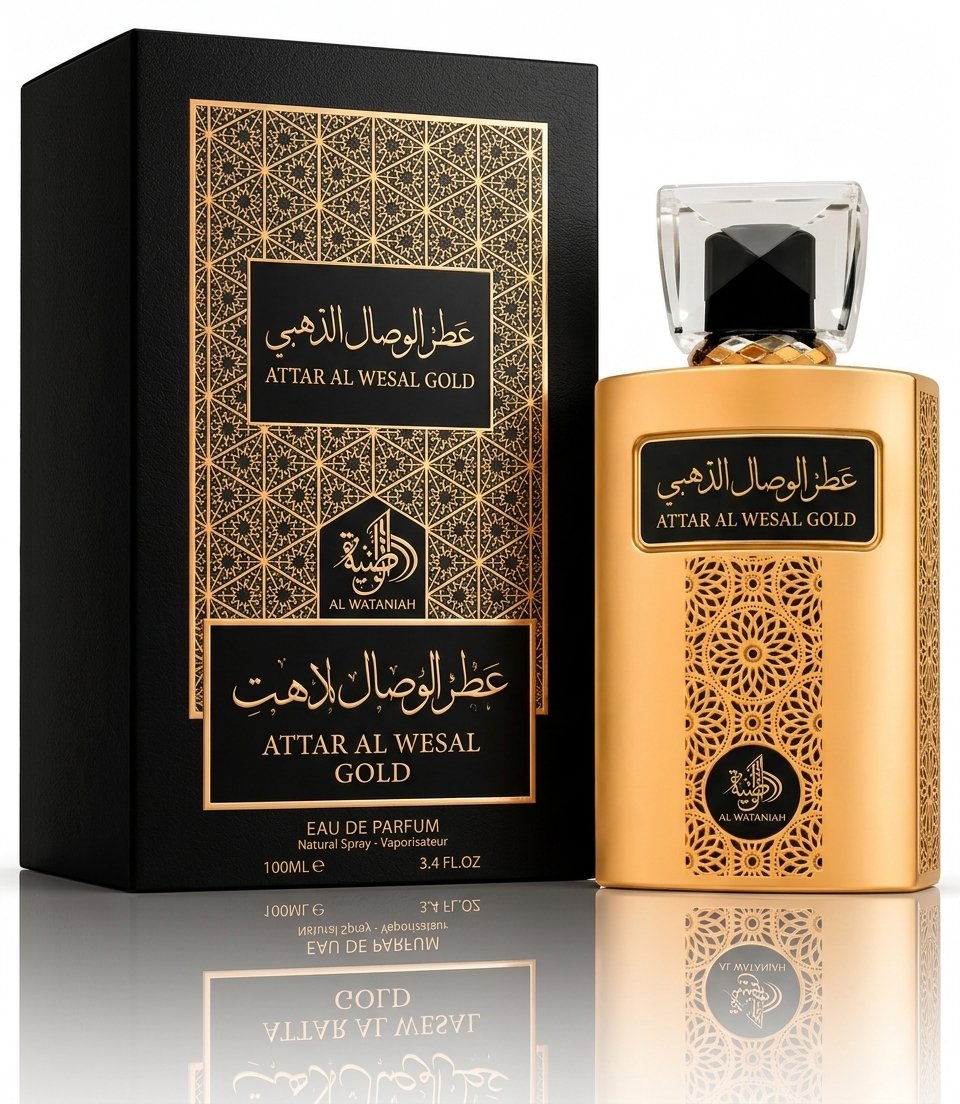 AL WATANIAH ATTAR AL WESAL GOLD, perfume árabe original