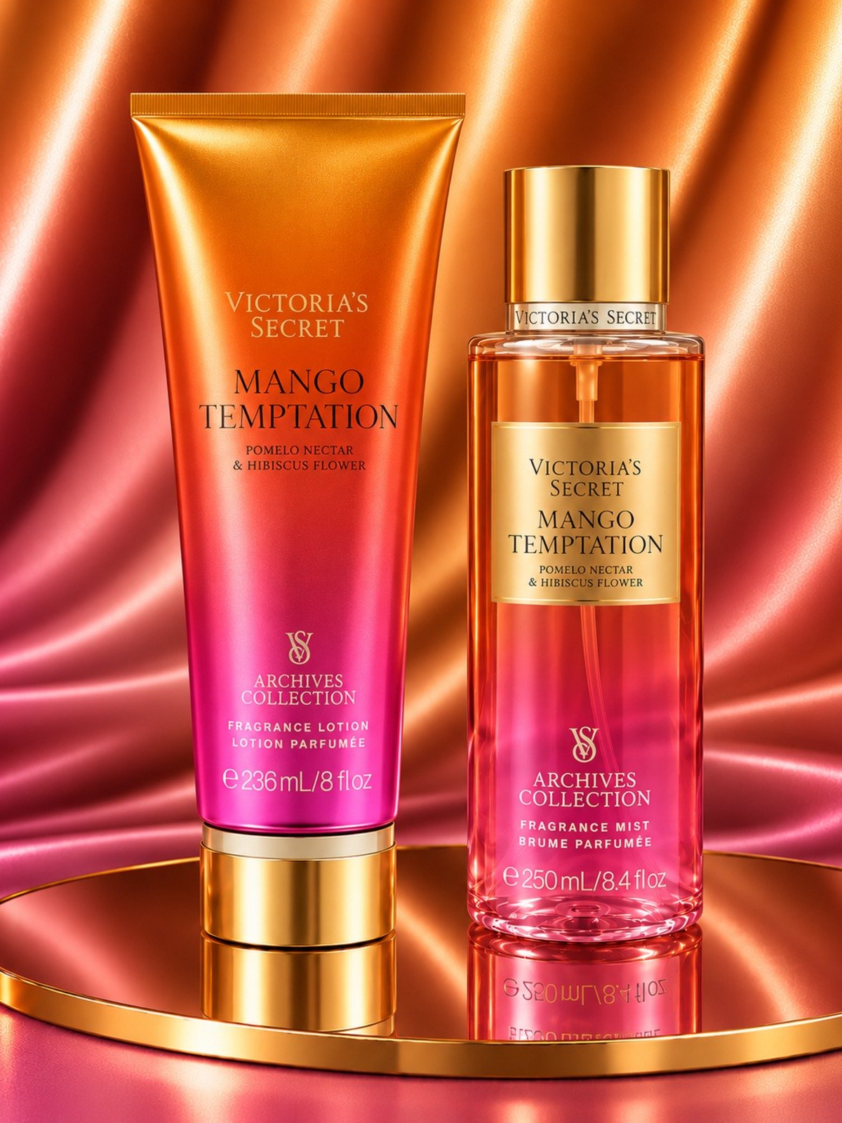 VICTORIA'S SECRET MANGO TEMPTATION, 250/ 256ML, perfume árabe original