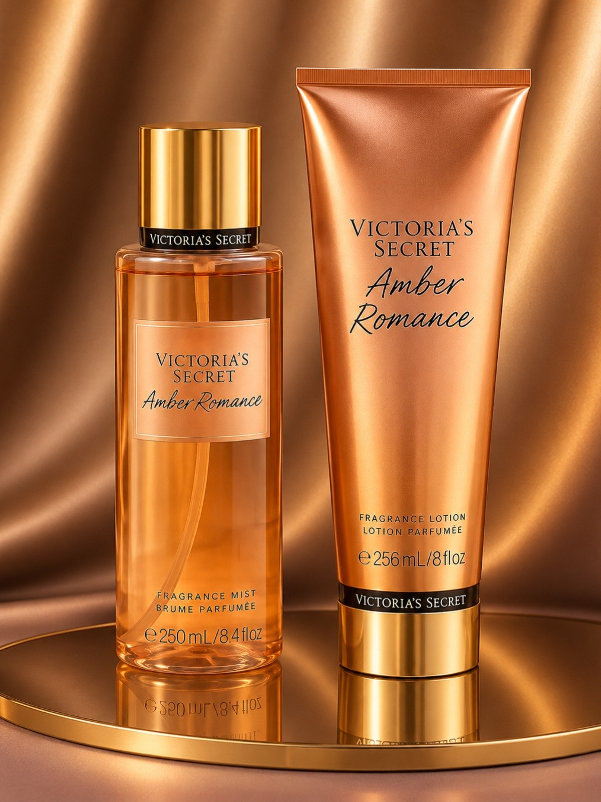 VICTORIA'S SECRET AMBER ROMANCE, 250/ 256ML, perfume árabe original