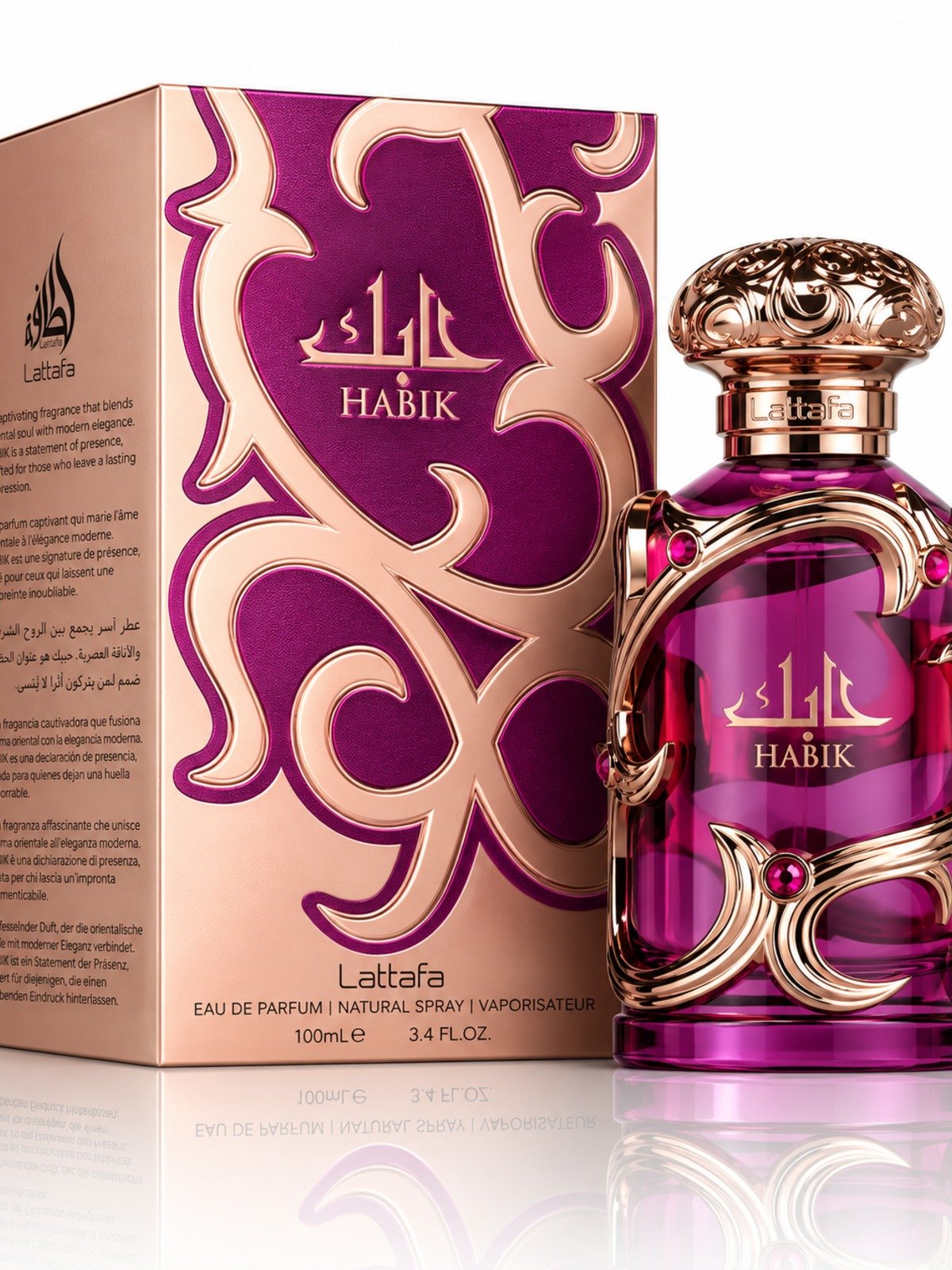 LATTAFA HABIK PINK, perfume árabe original