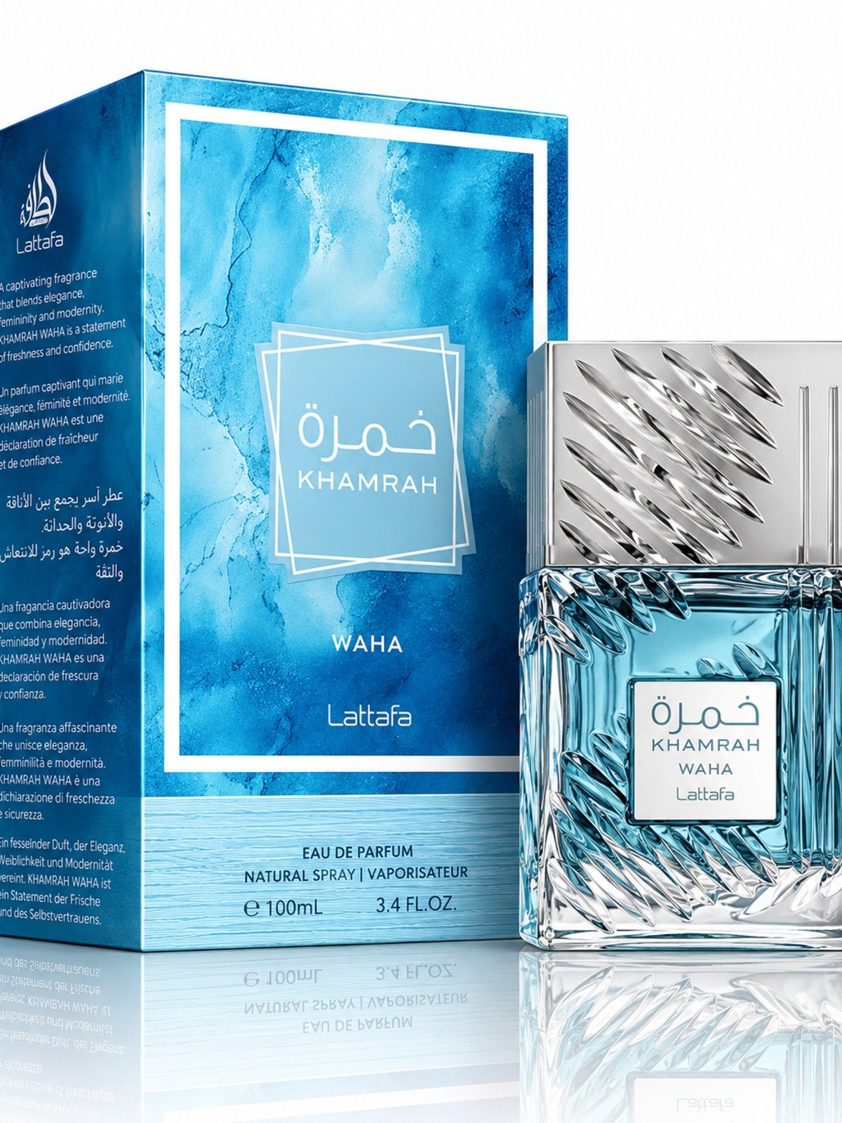 LATTAFA KHAMRAH WAHA, 100ML, perfume árabe original