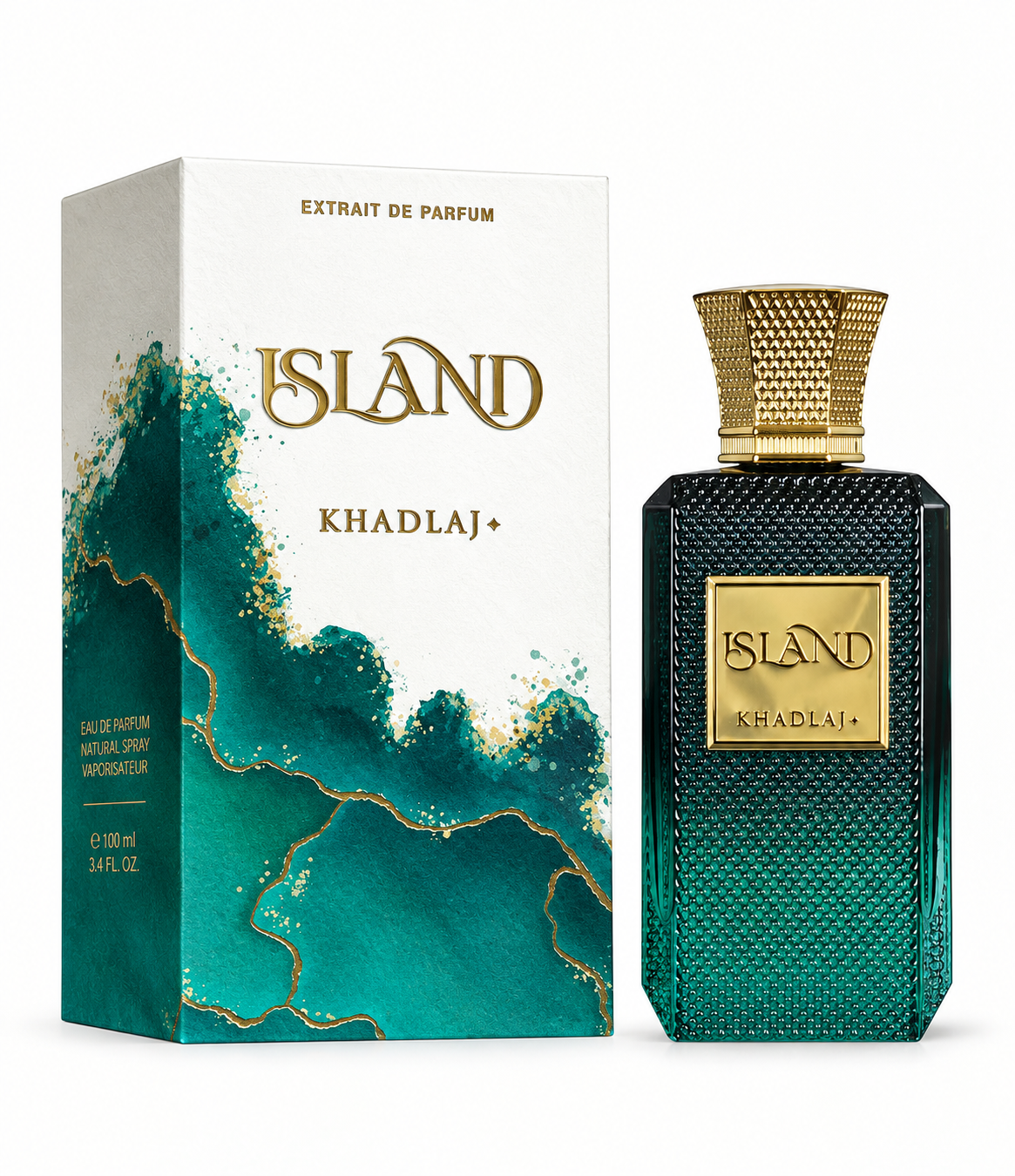 KHADLAJ ISLAND, perfume árabe original