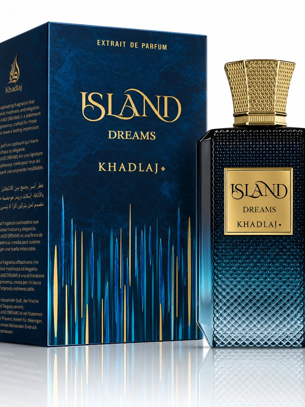 KHADLAJ ISLAND DREAMS, 100ML, perfume árabe original