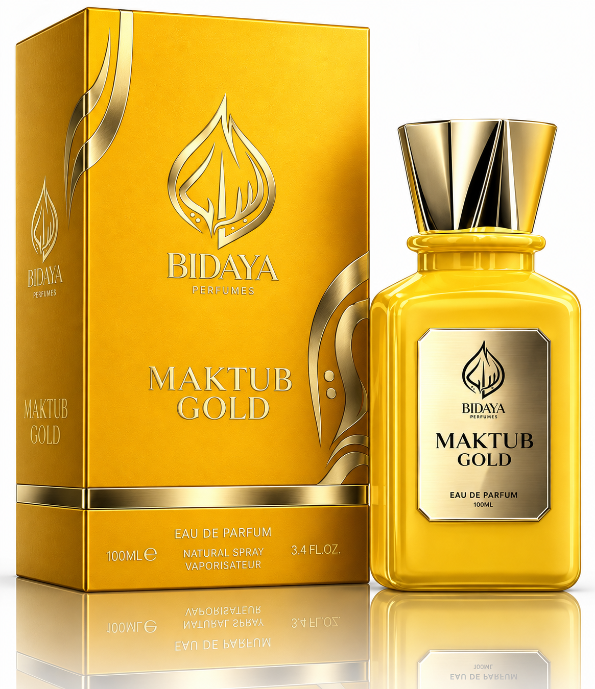 BIDAYA MAKTUBE GOLD, perfume árabe original