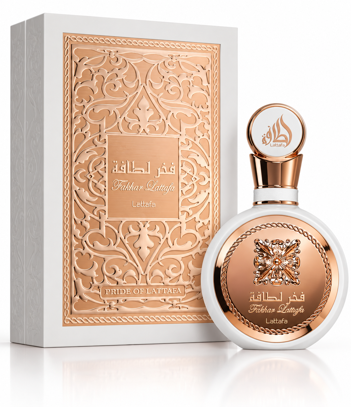 LATTAFA FAKHAR ROSE, perfume árabe original