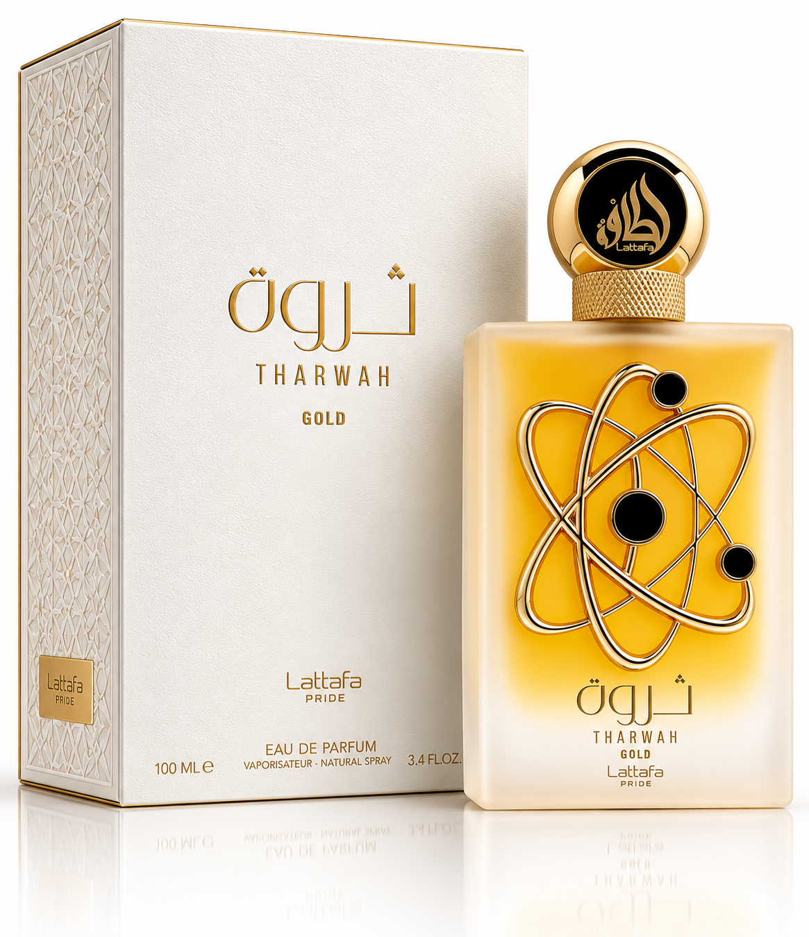 LATTFA THARWAH GOLD, perfume árabe original