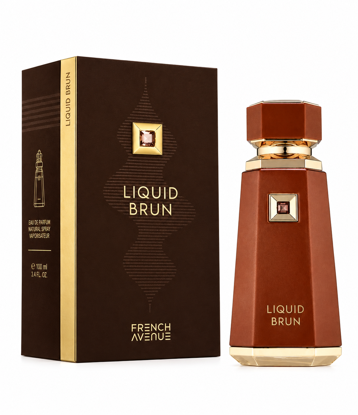 FRENCH AVENUE LIQUID BRUN, perfume árabe original