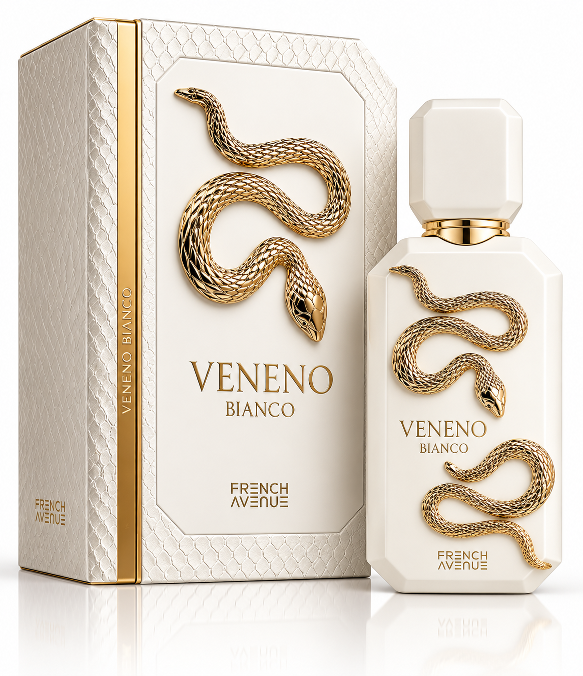 FRENCH AVENUE VENENO BRANCO, perfume árabe original