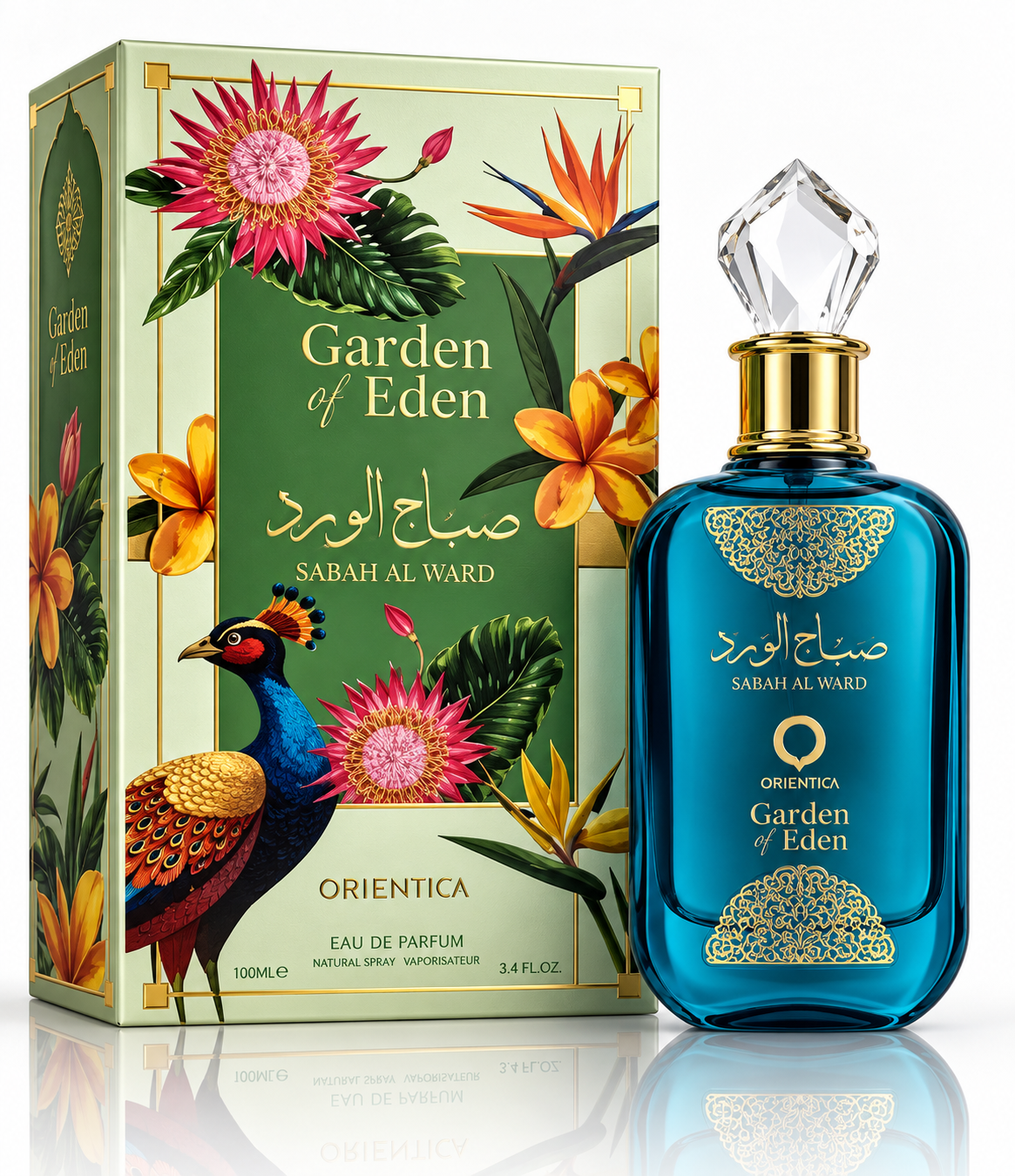 AL WATANIAH SABAH AL WARD GARDEN OF EDEN, perfume árabe original