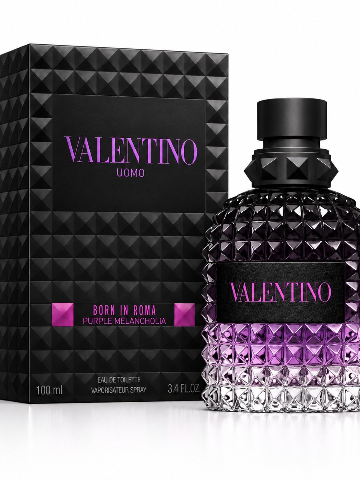 VALENTINO BORN IN ROMA UOMO PURPLE, 100ML, perfume árabe original