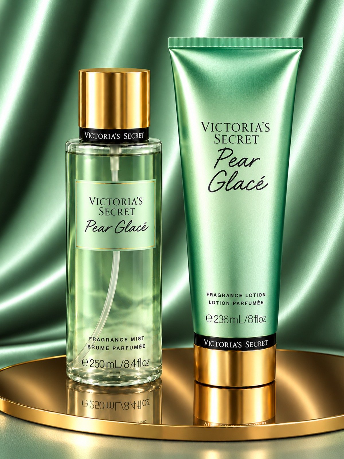 VICTORIA'S SECRET PEAR GLACE, 250/ 256ML, perfume árabe original