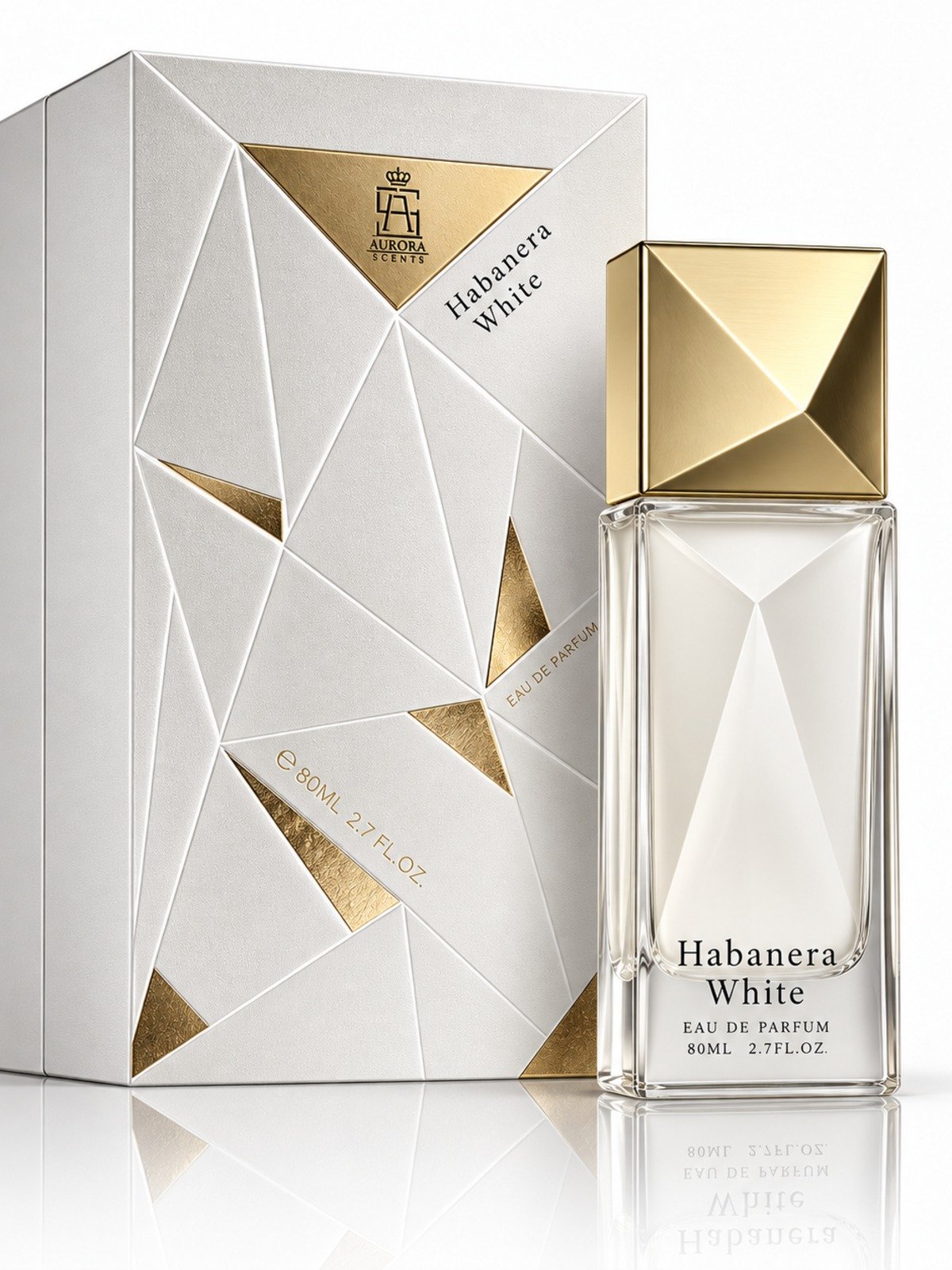 AURORA HABANERA WHITE, 80ML, perfume árabe original